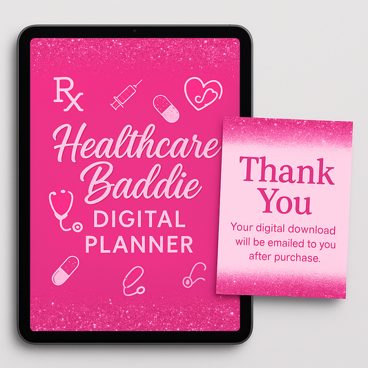 Healthcare Baddie Digital Planner
